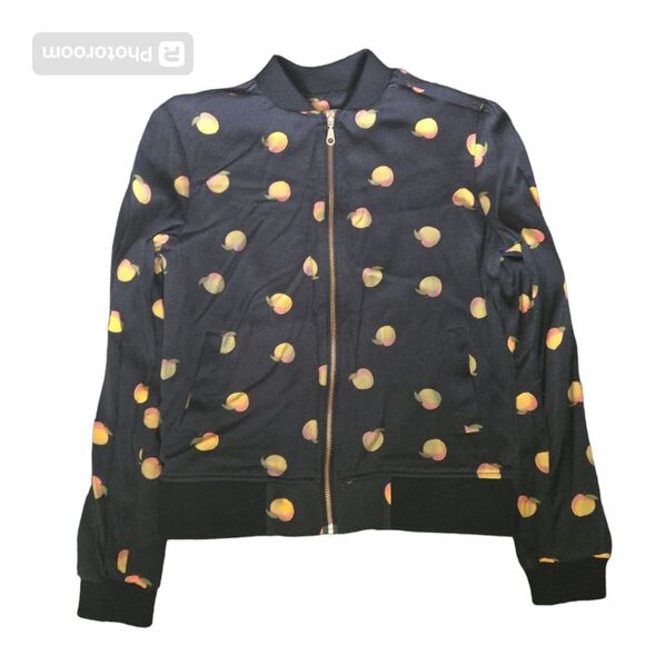 ALTERNATIVE PEACHES ๐ BOMBER JACKET - M - Picture 1 of 8